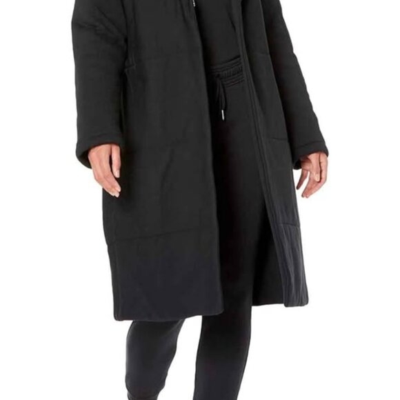 Amazon Essentials Women's Cotton Padded Home Coat Medium Black - Picture 6 of 6